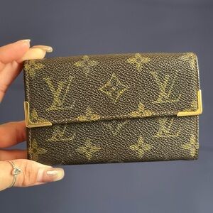 Louis Vuitton Gold and Brown Monogram Wallet